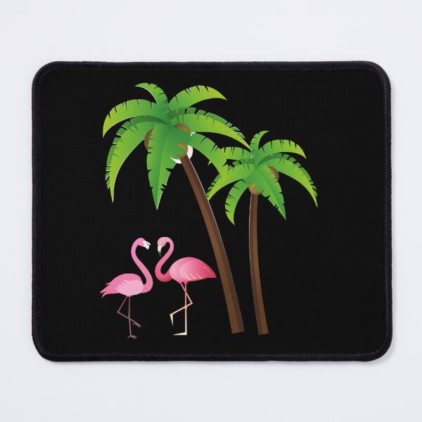 Item preview, Palm tree and flamingo designed and sold by The Love Quill.