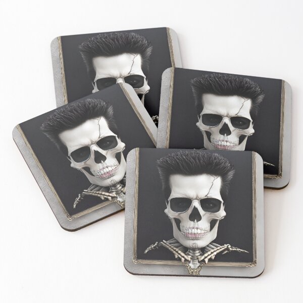 Item preview, Skull with Cool Haircut and Sunglasses, Skull Fracture - Skull Colection. designed and sold by SpektroDesign.