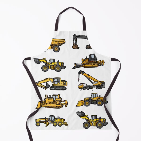 Item preview, Diggers and cranes and dump trucks designed and sold by zenbition.