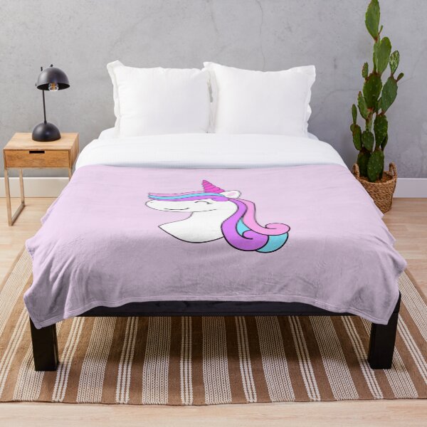 Item preview, Cute smiley unicorn designed and sold by mixMixtli.