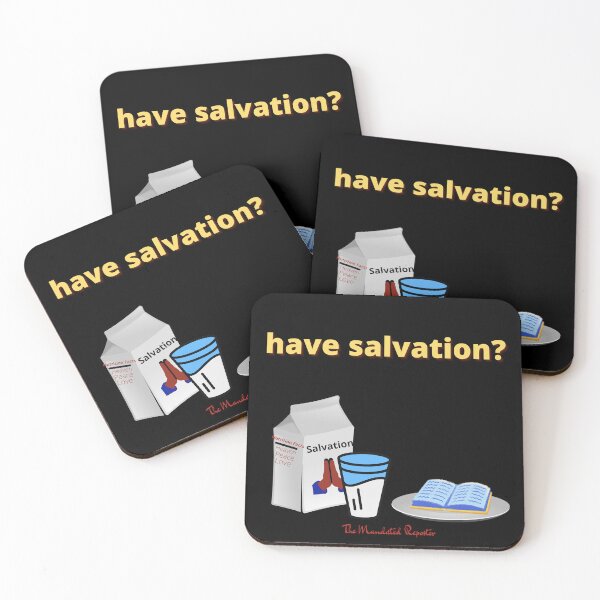 Item preview, Have Salvation? - Black and Yellow designed and sold by TheReporter1.