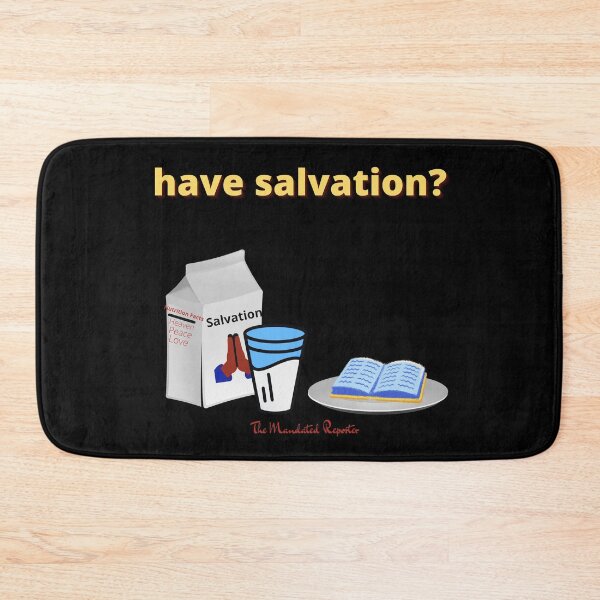Item preview, Have Salvation? - Black and Yellow designed and sold by TheReporter1.