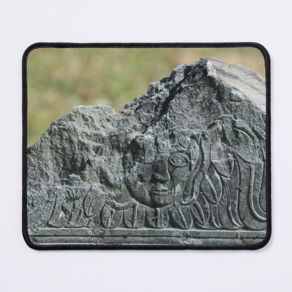 Item preview, Eroded Slate Cherub's Head - Colonial Era designed and sold by Theophanes Avery.