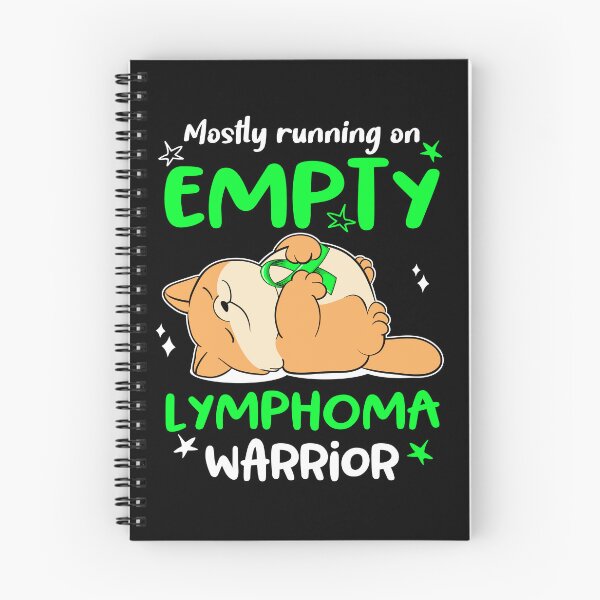 Item preview, Mostly running on Empty Lymphoma Warrior designed and sold by ElizabethS809.