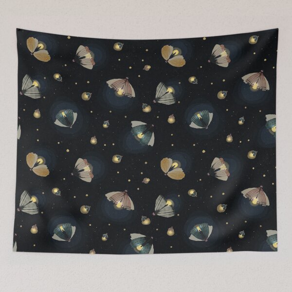 Item preview, Fireflies in the night designed and sold by TheMirwoForest.