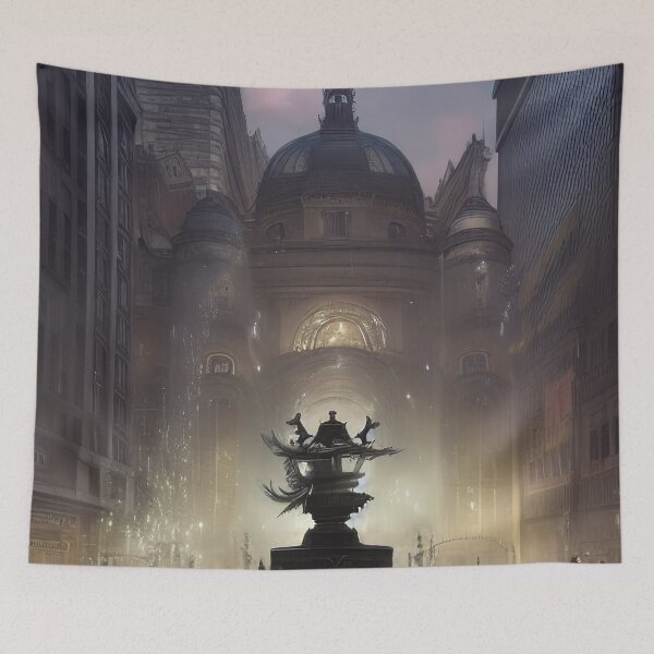 Item preview,  Overflowing city under the ocean designed and sold by Dicoart.