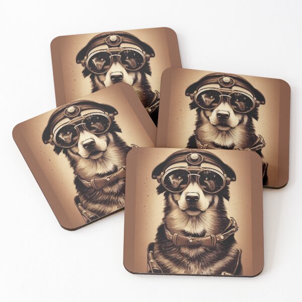 Item preview, Vintage german shepherd portrait designed and sold by etherElric.