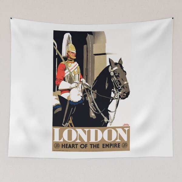 Item preview, 1935 LONDON Heart Of The Empire GWR Travel Poster designed and sold by retrographics.