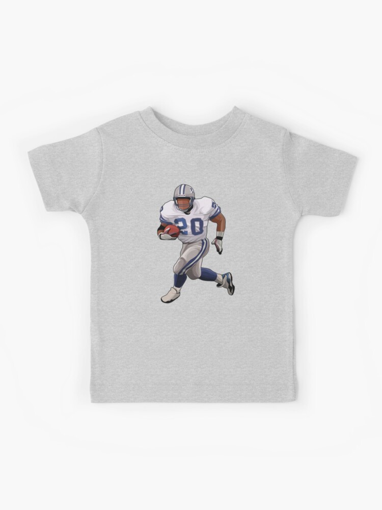 Barry Sanders Running Kids T-Shirt for Sale by RatTrapTees