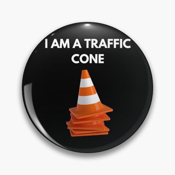 Item preview, I am a traffic cone designed and sold by The Love Quill.