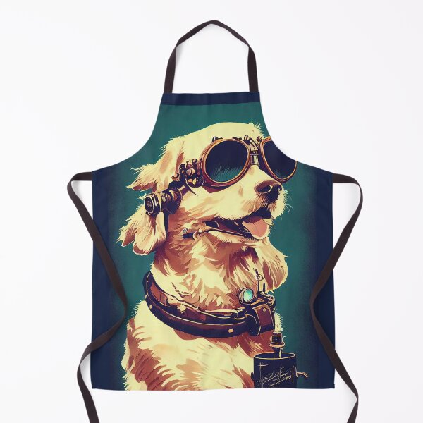Item preview, Vintage golden retriever portrait designed and sold by etherElric.