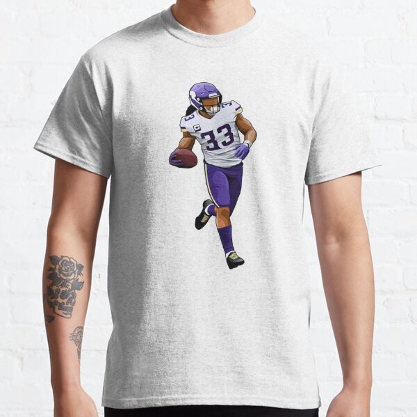 Dalvin Cook T Shirt Jersey Minnesota Vikings NFL 33 Purple Sz Mens Large NWT