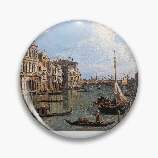 Item preview, Canaletto View of the Grand Canal looking toward the Punta della Dogana from Campo Sant’Ivo designed and sold by OldTimeArt.