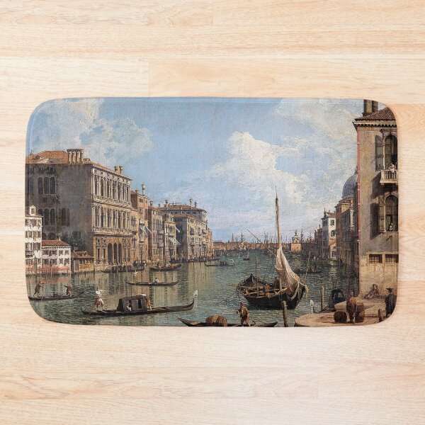 Item preview, Canaletto View of the Grand Canal looking toward the Punta della Dogana from Campo Sant’Ivo designed and sold by OldTimeArt.