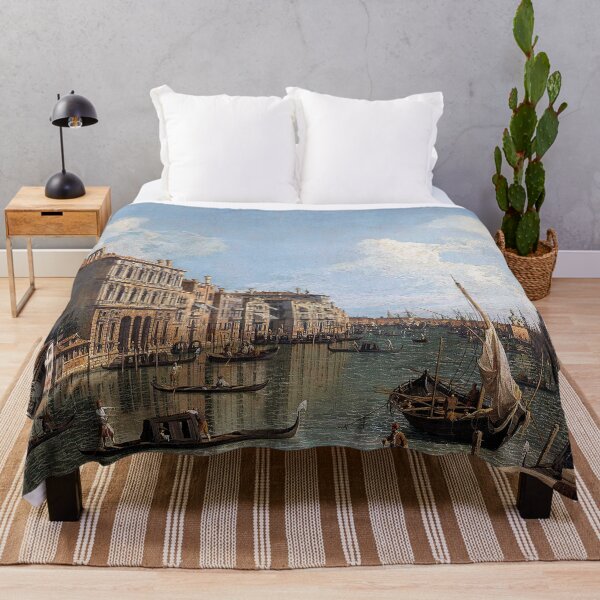 Item preview, Canaletto View of the Grand Canal looking toward the Punta della Dogana from Campo Sant’Ivo designed and sold by OldTimeArt.