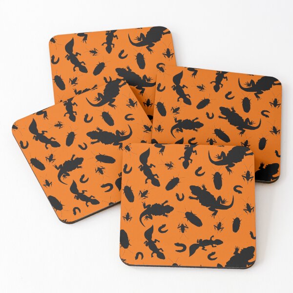 Item preview, Creepy Crawlies Reptile and Bug Scatter Print designed and sold by Muninn.