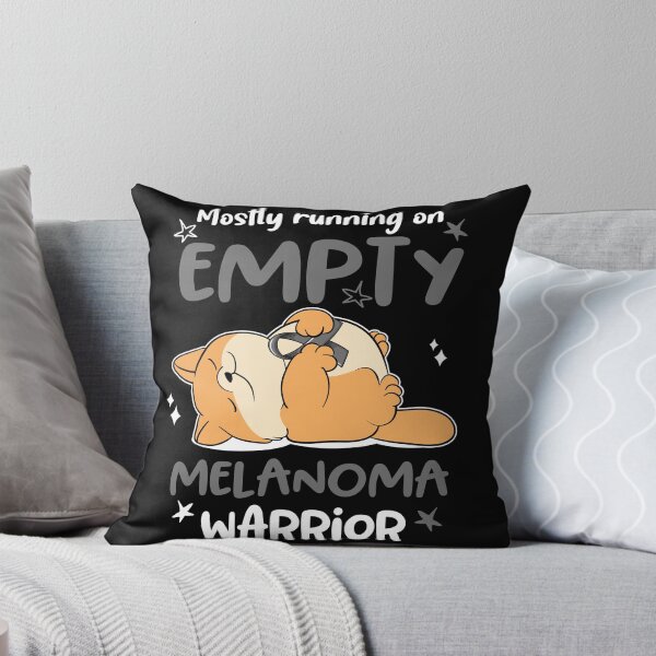 Item preview, Mostly running on Empty Melanoma Warrior designed and sold by ElizabethS809.