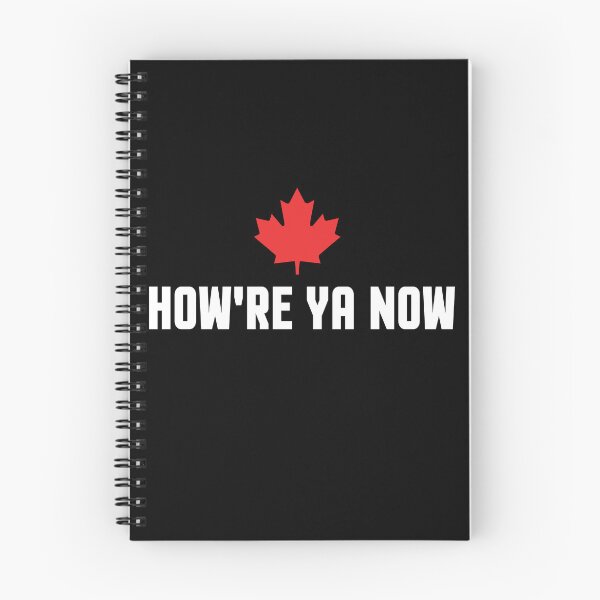 Item preview, How're Ya Now Funny Canada Canadian Greeting Hello Phrase Slang designed and sold by TripleDeke.
