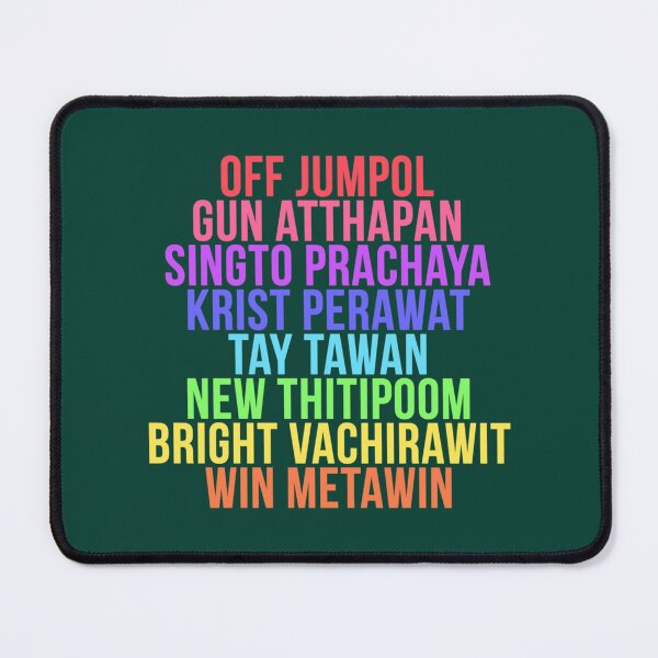 Item preview, GMMTV ACTORS designed and sold by cartogram.
