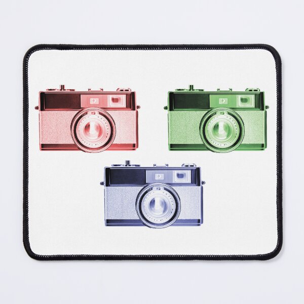 Item preview, RGB - Triple Vintage 1960s Rangefinder Cameras designed and sold by DecPhoto.