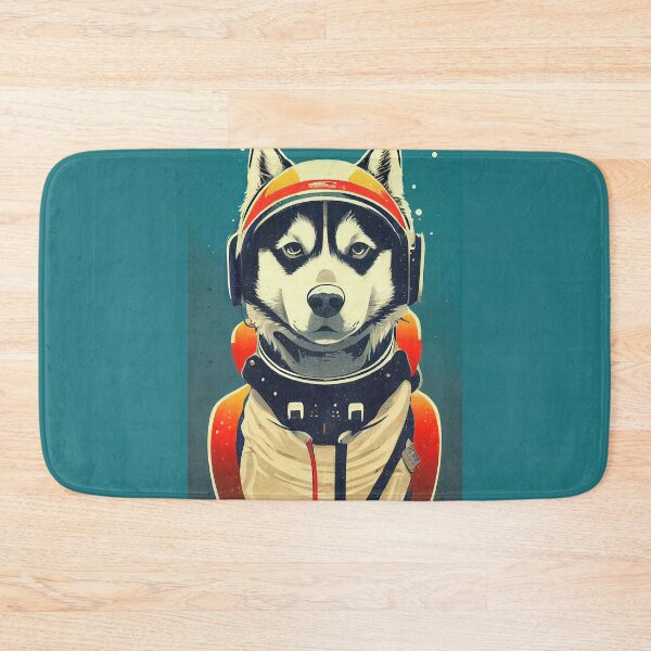 Item preview, Vintage husky portrait designed and sold by etherElric.