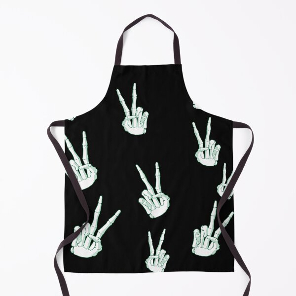 Item preview, Spooky Skeleton Hand Aesthetic Tiles Green designed and sold by Vedeme.