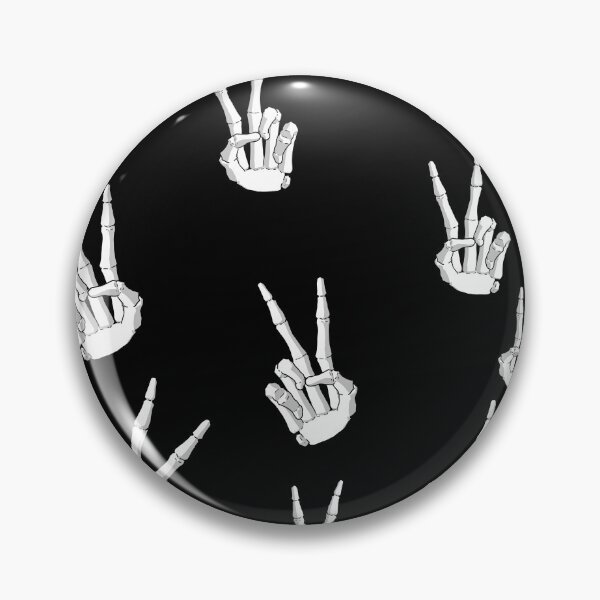Item preview, Spooky Skeleton Hand Aesthetic Tiles designed and sold by Vedeme.