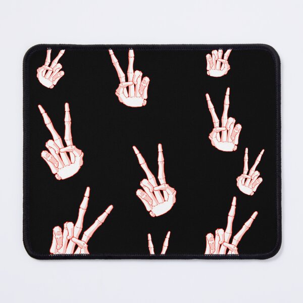 Item preview, Spooky Skeleton Hand Aesthetic Tiles Orange designed and sold by Vedeme.