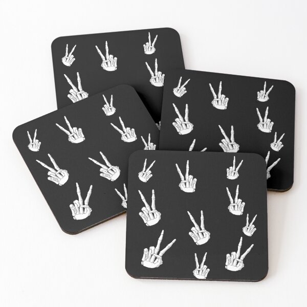 Item preview, Spooky Skeleton Hand Aesthetic Tiles designed and sold by Vedeme.