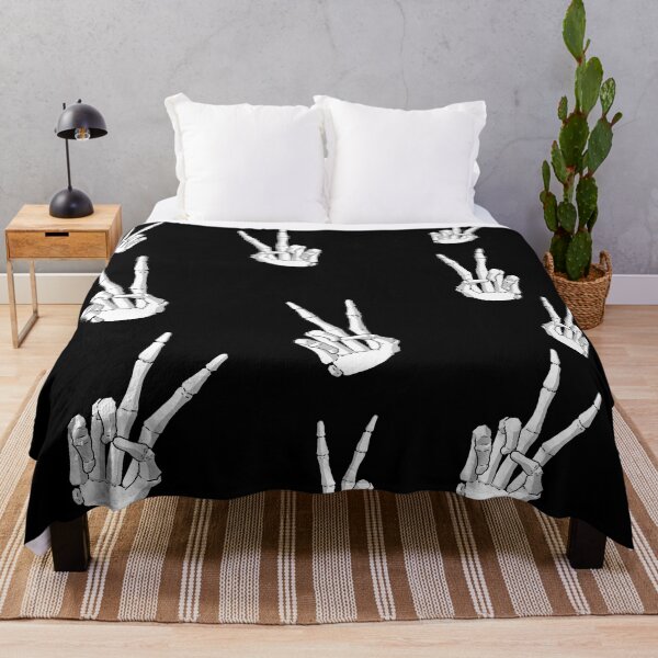 Item preview, Spooky Skeleton Hand Aesthetic Tiles designed and sold by Vedeme.