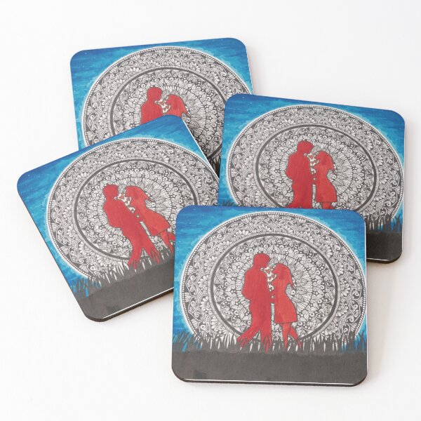 Item preview, couple mandala designed and sold by MekhzGalleria.