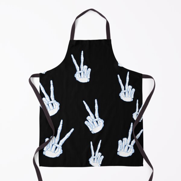 Item preview, Spooky Skeleton Hand Aesthetic Tiles Blue designed and sold by Vedeme.