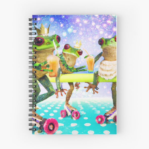 Item preview, Roller Disco Galaxy Frogs designed and sold by jolievbb.