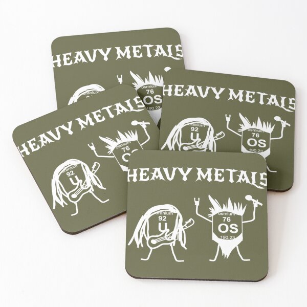 Item preview, Tabla Periódica De Química Divertida Heay Metals designed and sold by JanBidinger.