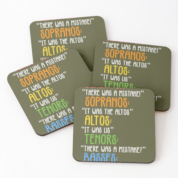 Item preview, Funny Choir Mistake designed and sold by JanBidinger.