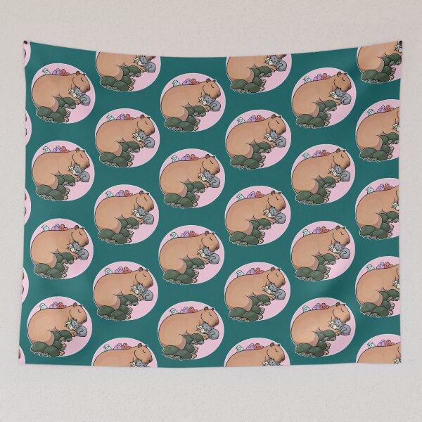 Item preview, Carpincho se acurruca designed and sold by DesignssHome.