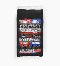 Pokemon - Team Rocket Motto Duvet Cover