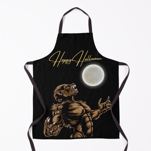 Item preview, Werewolf Howling at the Moon with a City Skyline in the Background  ~ Happy Halloween Design designed and sold by ieluxury.