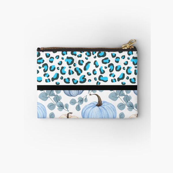 Item preview, Pumpkin White (Blue Leopard) designed and sold by SimplyMe-Plus.