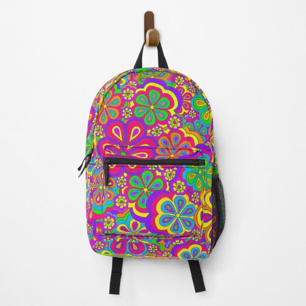 Item preview, Colorful Flower Power Psychedelic Groovy Art designed and sold by Alondra.