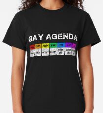 Gay agenda T-shirt Classic T-Shirt