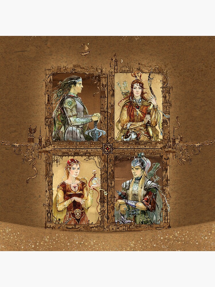King of Narnia - Peter,Susan,Lucy,Edmund by tabatchikova