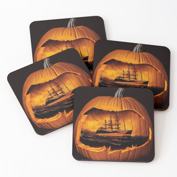 Item preview, Ship in a Pumpkin designed and sold by Midsized King.