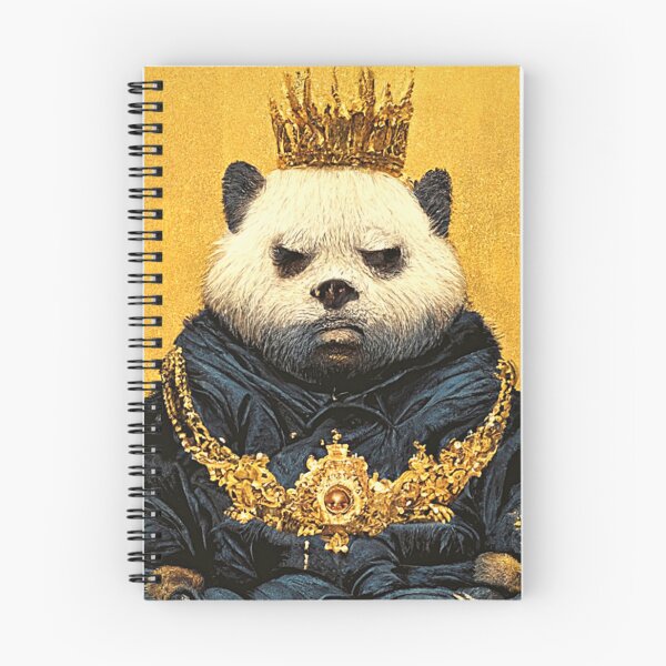 Item preview, Unimpressed King Panda designed and sold by miriahuffm.