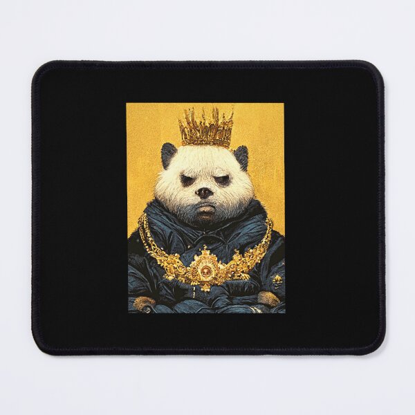 Item preview, Unimpressed King Panda designed and sold by miriahuffm.