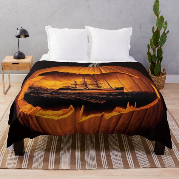 Item preview, Ship in a Pumpkin designed and sold by Midsized King.