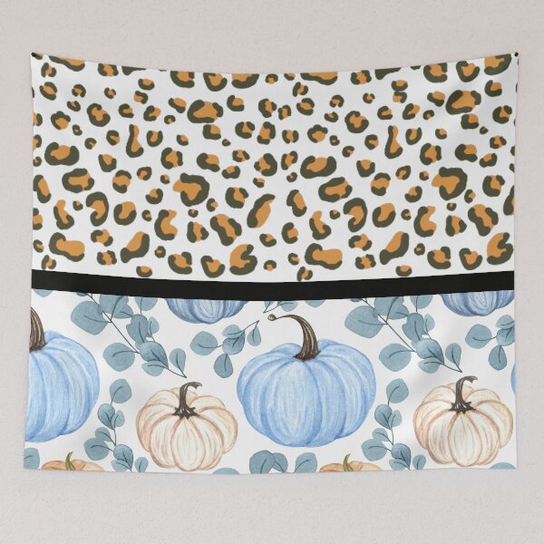 Item preview, Pumpkin White (Orange Leopard) designed and sold by SimplyMe-Plus.
