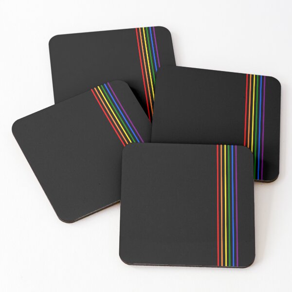 Item preview, Minimalist Veritcal Pride Flag designed and sold by AmandaRoseArts.