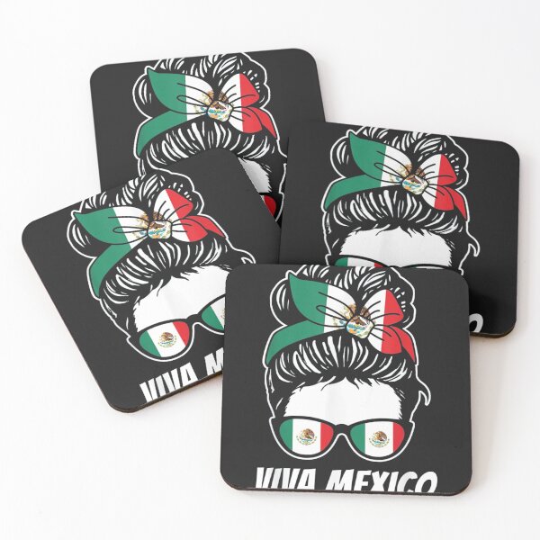 Item preview, Viva Mexico Messy Bun With Bandana designed and sold by hilaryuofhi.