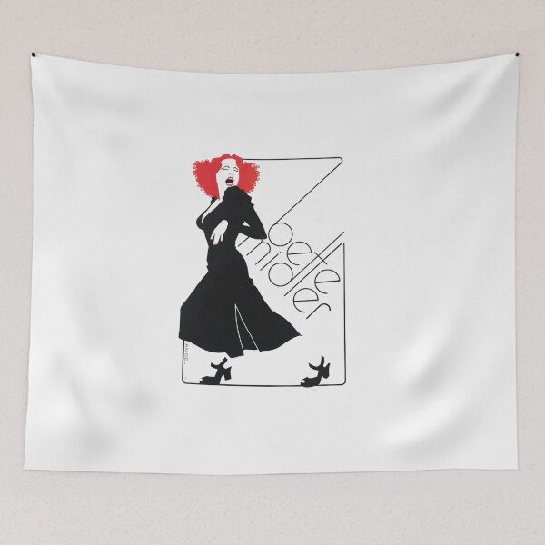 Item preview, Bette Midler Premium Scoop T-Shirt designed and sold by Wendchard.